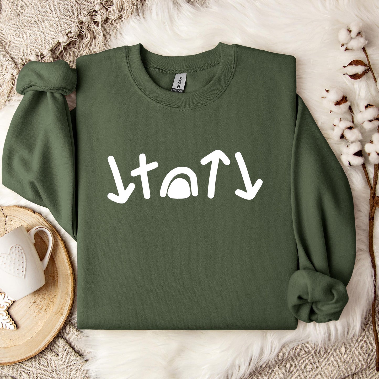 He Came He Died He Rose Sweatshirt