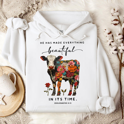 He Has Made Everything Beautiful In Its Time Ecclesiastes 3.11 01 Hoodie