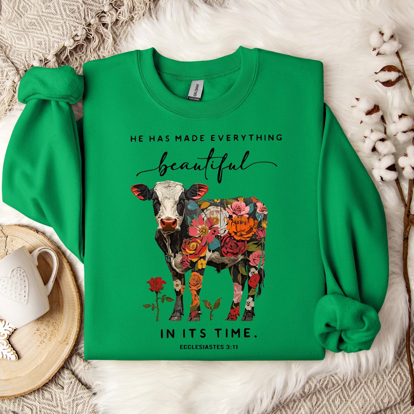 He Has Made Everything Beautiful In Its Time Ecclesiastes 3.11 01 Sweatshirt