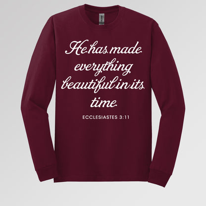 He Has Made Everything Beautiful In Its Time Ecclesiastes 3.11 04