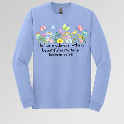 He Has Made Everything Beautiful In Its Time Ecclesiastes 3.11 14