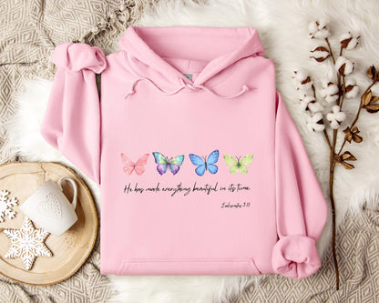 He Has Made Everything Beautiful In Its Time Ecclesiastes 3.11 Hoodie