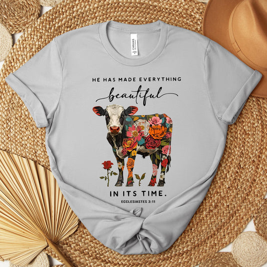 He Has Made Everything Beautiful In Its Time Ecclesiastes 3.11 Premium T-shirt