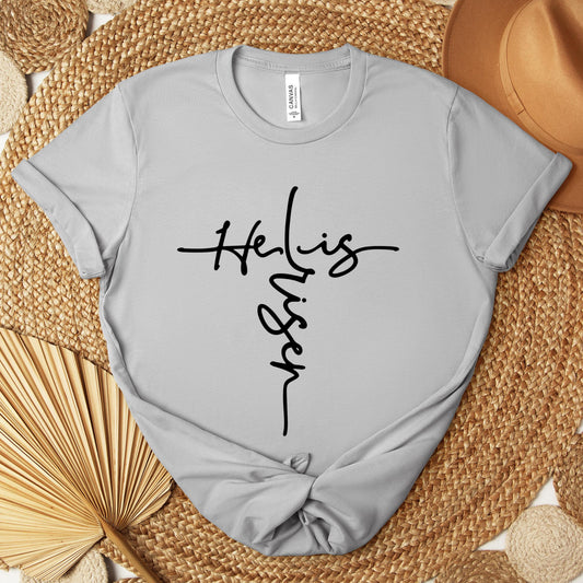 He Is Risen Cross Premium T-shirt