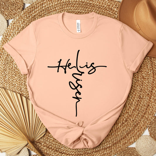 He Is Risen Cross Premium T-shirt