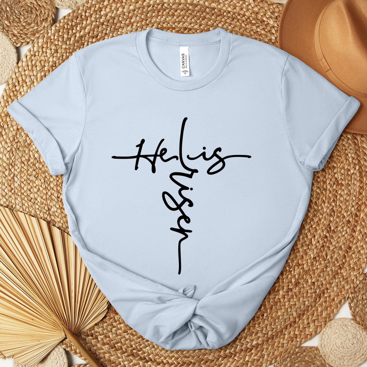He Is Risen Cross Premium T-shirt