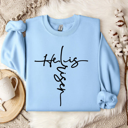 He Is Risen Cross Sweatshirt