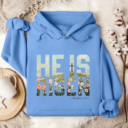 He Is Risen Matthew 28.6 01 Hoodie