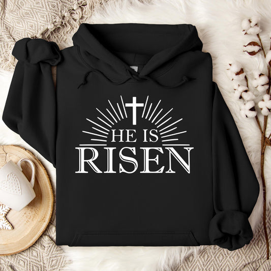 He Is Risen Matthew 28.6 03 Hoodie