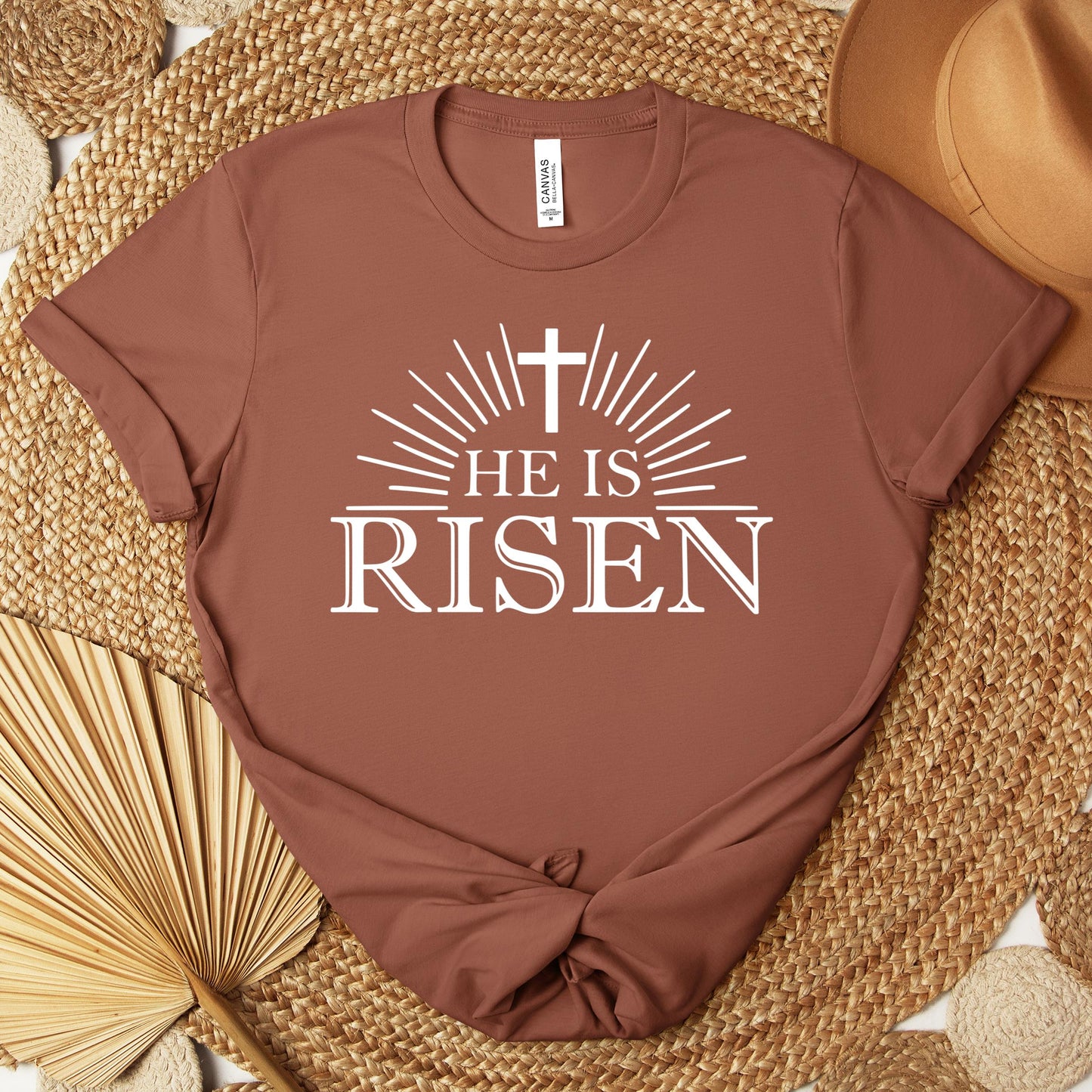 He Is Risen Matthew 28.6 03 Premium T-shirt
