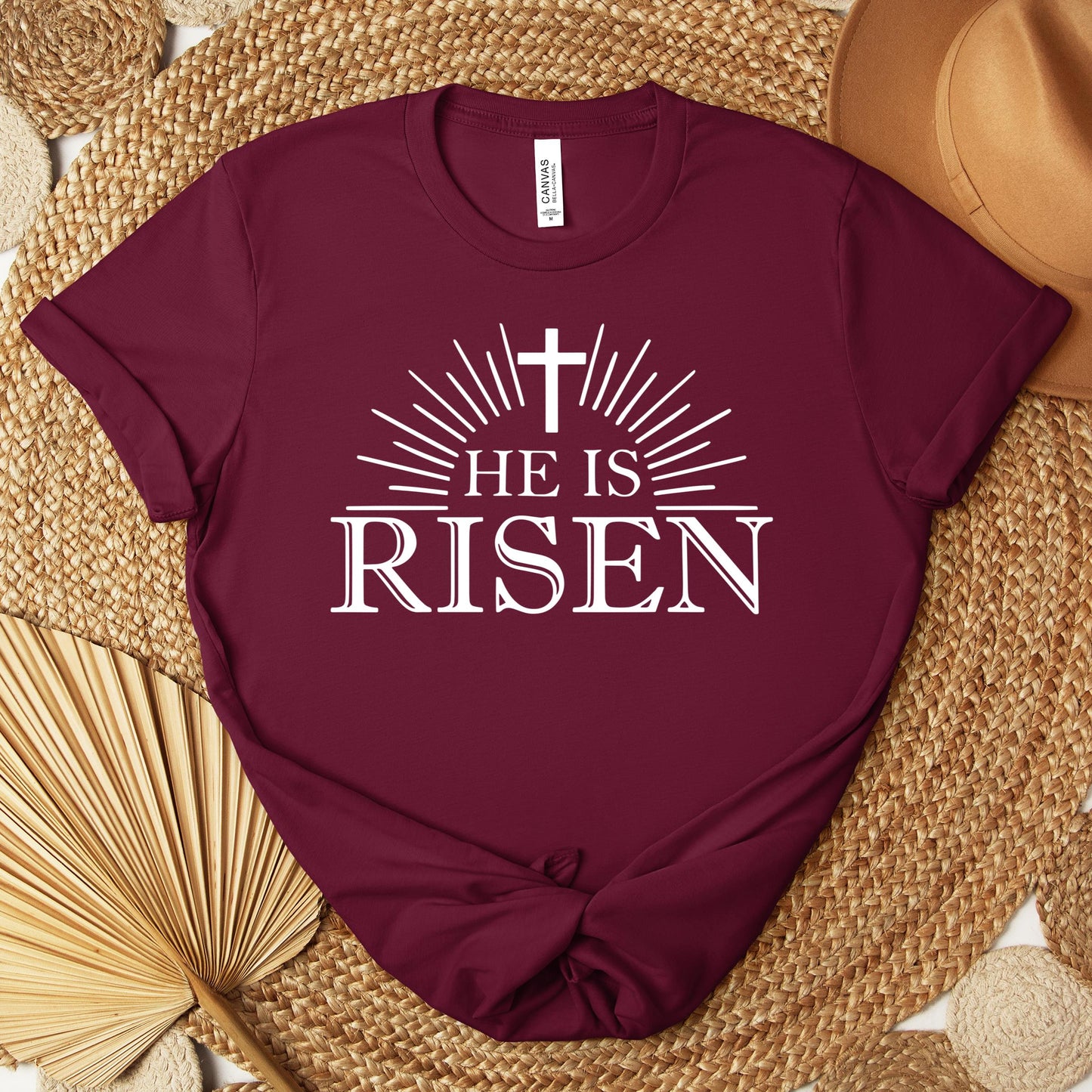 He Is Risen Matthew 28.6 03 Premium T-shirt