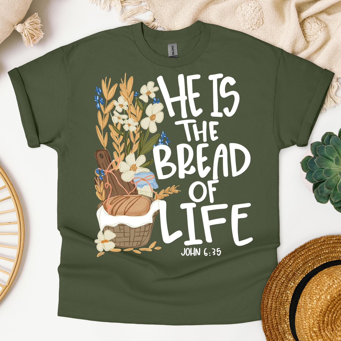 He Is The Bread Of Life John 6.35 01