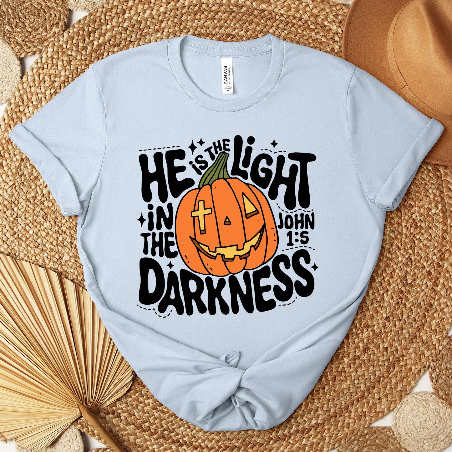 He Is The Light In The Darkness John 1.5 Premium T-shirt