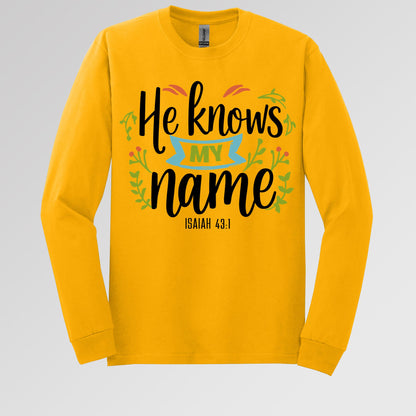 He Knows My Name Isaiah 43.1 01
