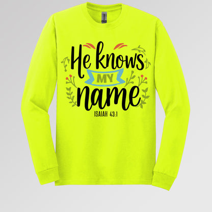 He Knows My Name Isaiah 43.1 01