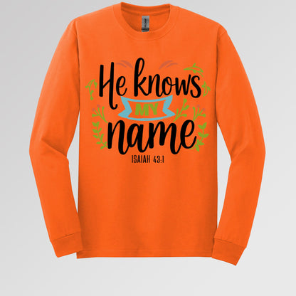 He Knows My Name Isaiah 43.1 01
