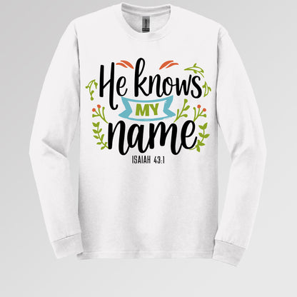 He Knows My Name Isaiah 43.1 01