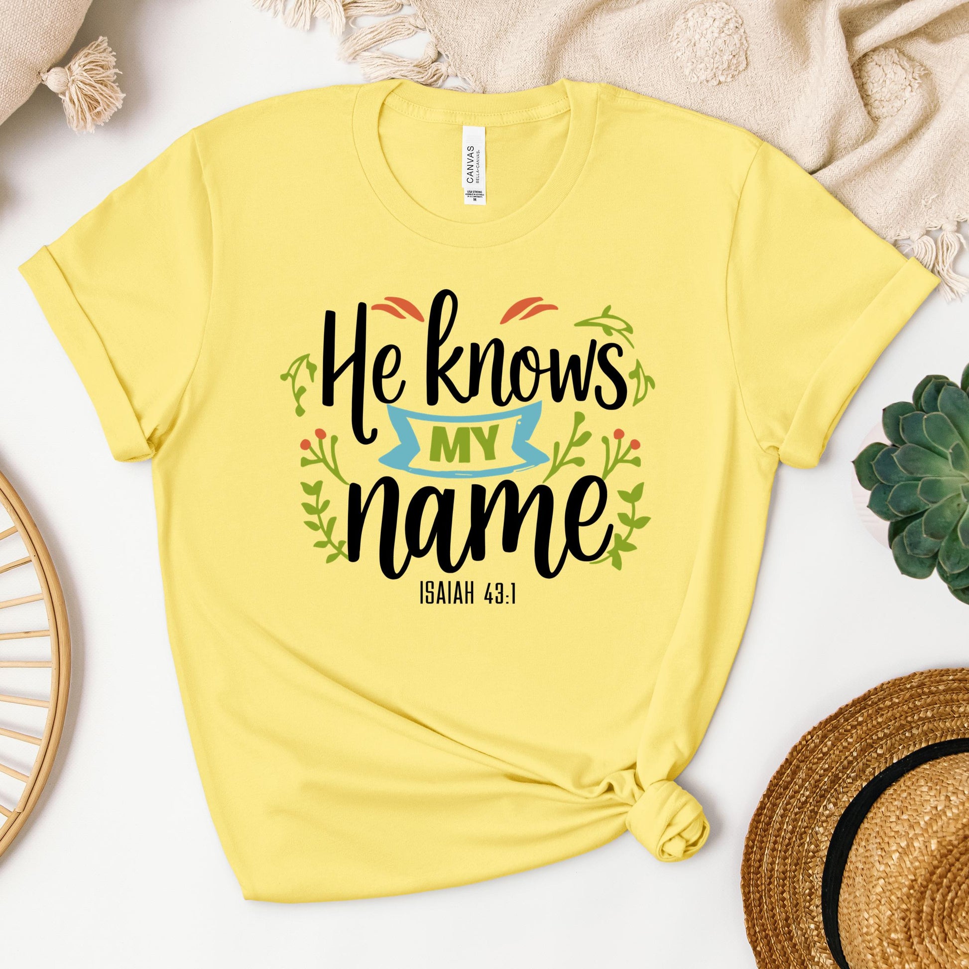 He Knows My Name Isaiah 43.1 01