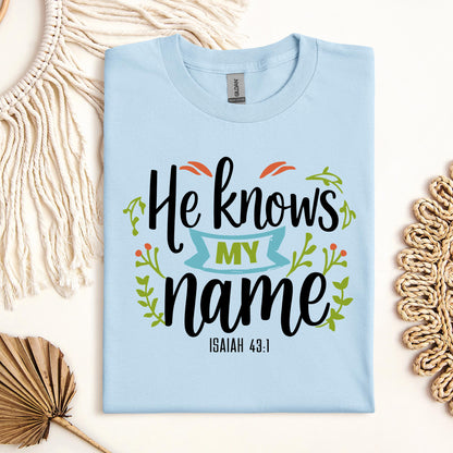 He Knows My Name Isaiah 43.1 01
