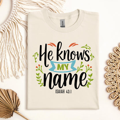 He Knows My Name Isaiah 43.1 01