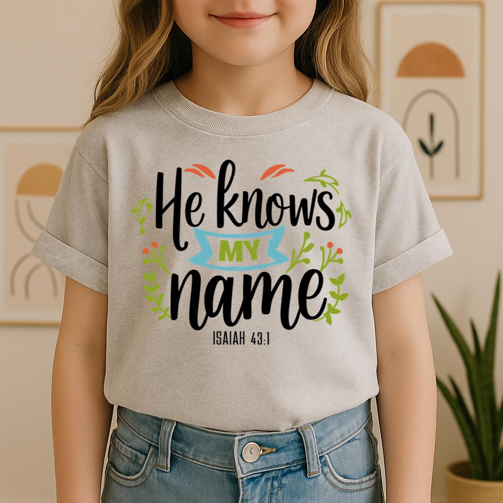 He Knows My Name Isaiah 43.1 01