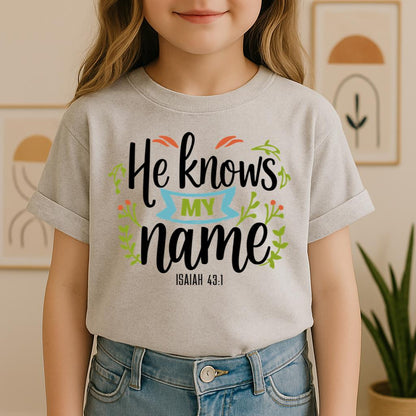 He Knows My Name Isaiah 43.1 01