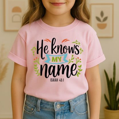 He Knows My Name Isaiah 43.1 01
