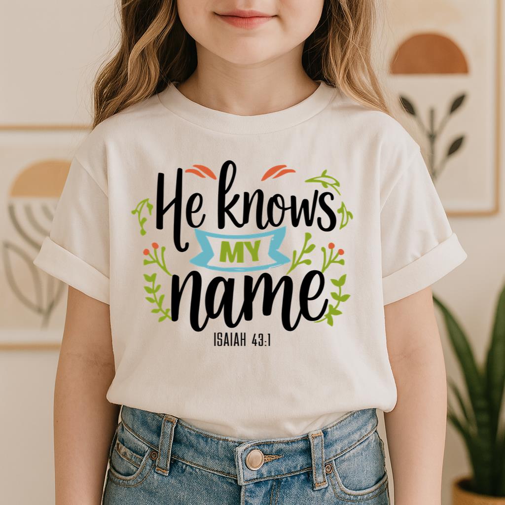 He Knows My Name Isaiah 43.1 01