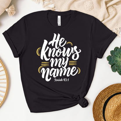 He Knows My Name Isaiah 43.1 02