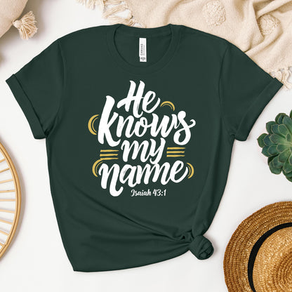 He Knows My Name Isaiah 43.1 02