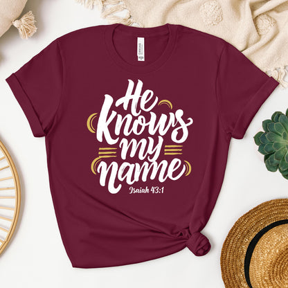 He Knows My Name Isaiah 43.1 02