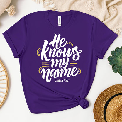 He Knows My Name Isaiah 43.1 02