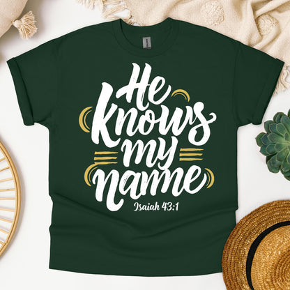 He Knows My Name Isaiah 43.1 02