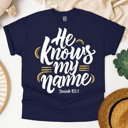 He Knows My Name Isaiah 43.1 02