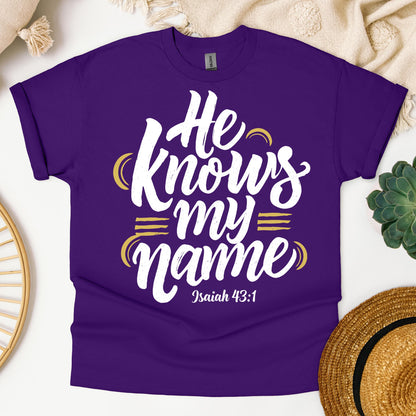 He Knows My Name Isaiah 43.1 02