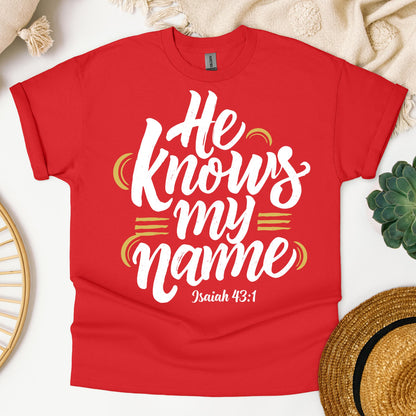 He Knows My Name Isaiah 43.1 02