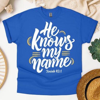He Knows My Name Isaiah 43.1 02