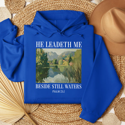 He Leadeth Me Beside Still Waters Psalm 23.2