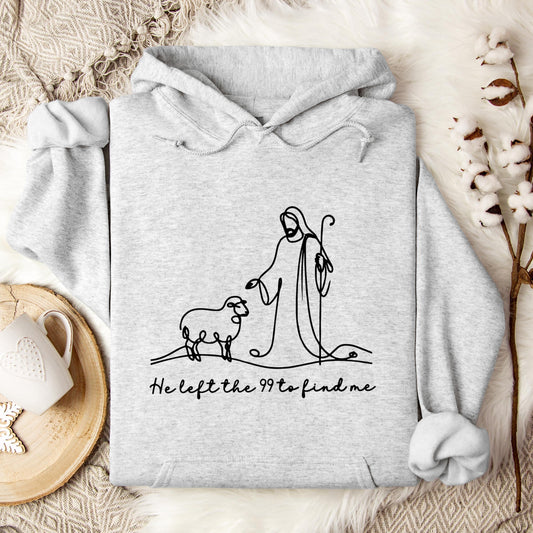 He Left The 99 To Find Me 01 Hoodie