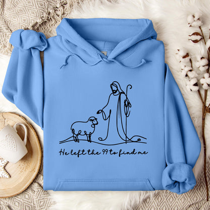 He Left The 99 To Find Me 01 Hoodie