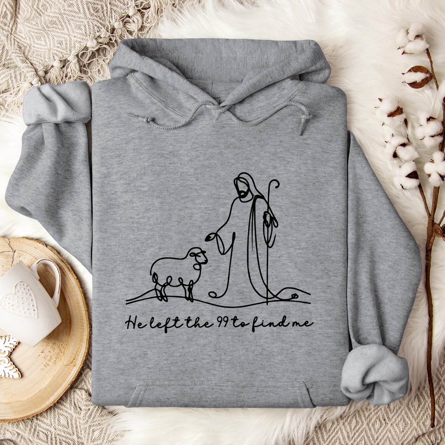 He Left The 99 To Find Me 01 Hoodie