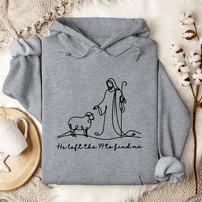 He Left The 99 To Find Me 01 Hoodie