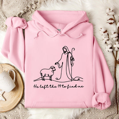 He Left The 99 To Find Me 01 Hoodie