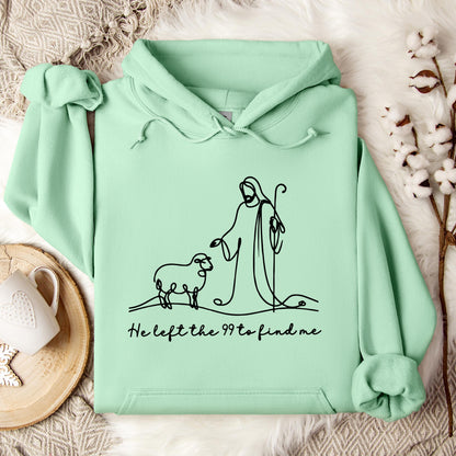 He Left The 99 To Find Me 01 Hoodie