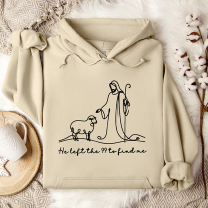 He Left The 99 To Find Me 01 Hoodie