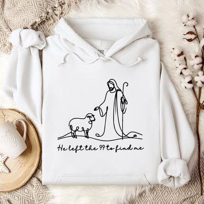 He Left The 99 To Find Me 01 Hoodie