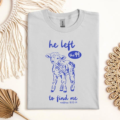 He Left The 99 To Find Me Matthew 18.12-14 01