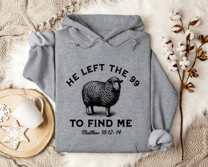 He Left The 99 To Find Me Matthew 18.12-14