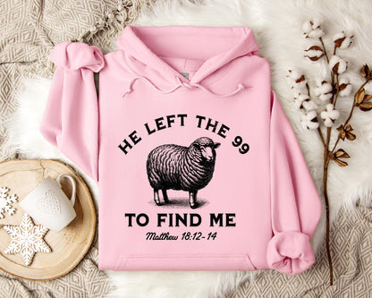 He Left The 99 To Find Me Matthew 18.12-14