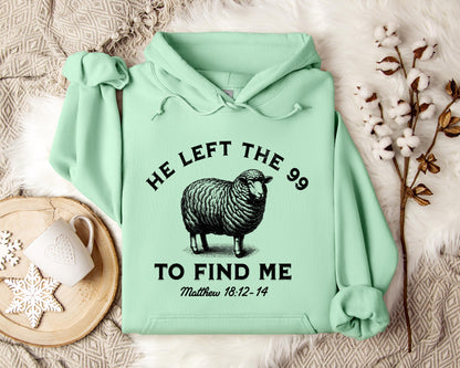 He Left The 99 To Find Me Matthew 18.12-14